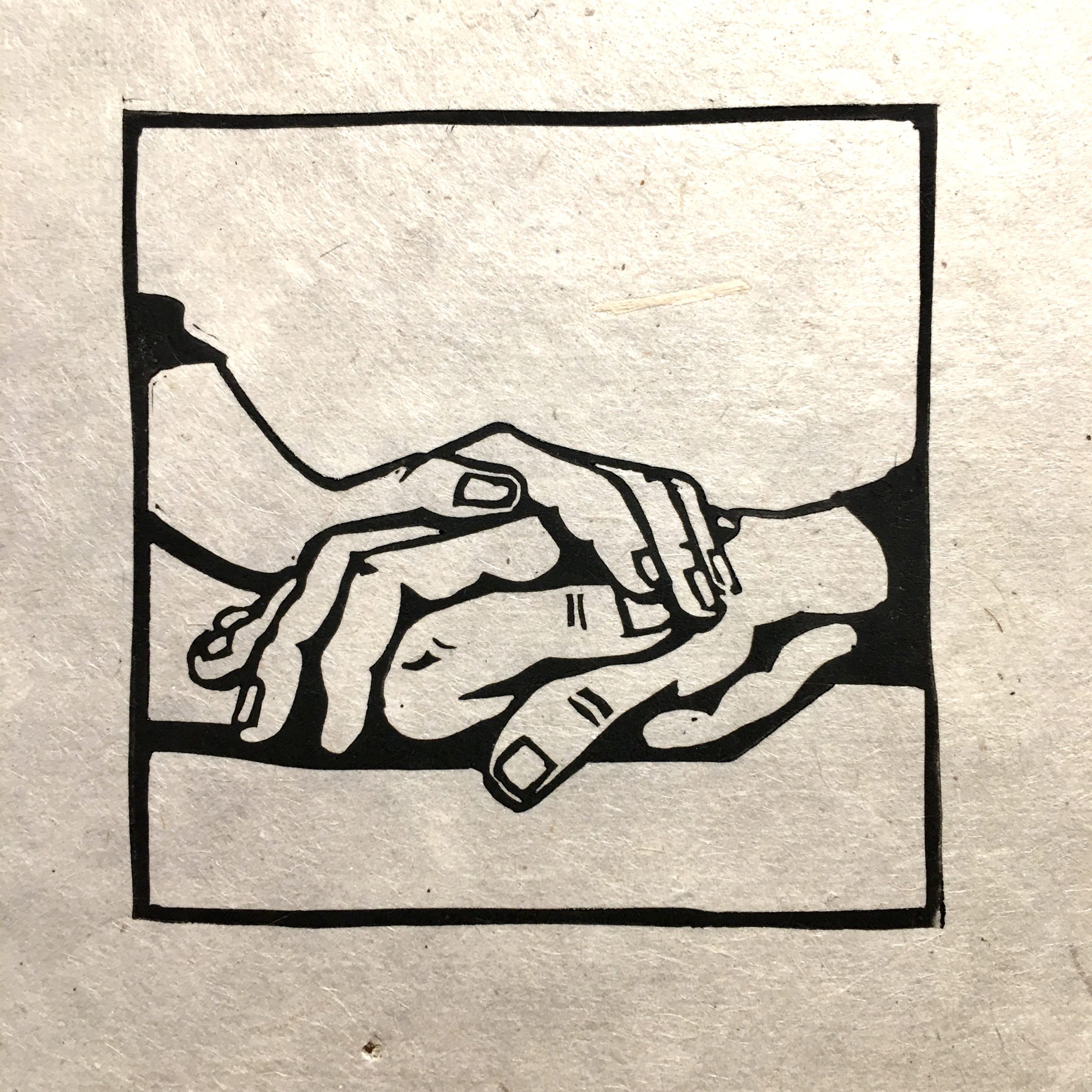 Angharad Rees Oswestry 2. Do the small things, Hold a hand